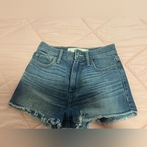 Abercrombie & Fitch Blue Jean Shorts